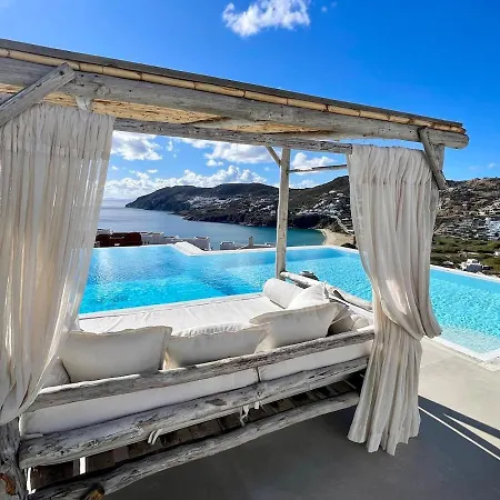 Walk Kalo Livadi With Pool And Hot Tub By Calypso Sunset *