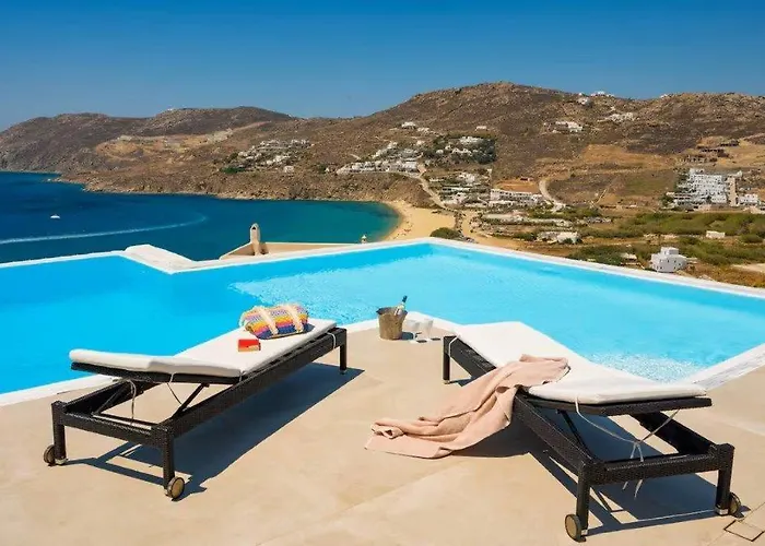 Walk Kalo Livadi With Pool And Hot Tub By Calypso Sunset