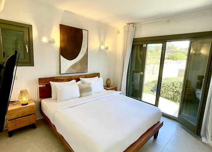 Villa Walk Kalo Livadi With Pool And Hot Tub By Calypso Sunset Kalo Livadi