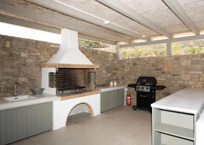 Walk Kalo Livadi With Pool And Hot Tub By Calypso Sunset Panormos (Mykonos)