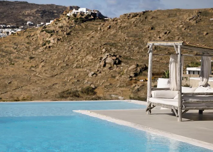 Βίλα Walk With Pool And Hot Tub By Calypso Sunset