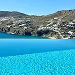 Walk With Pool And Hot Tub By Calypso Sunset Kalo Livadi