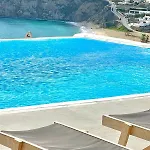 Walk With Pool And Hot Tub By Calypso Sunset Villa Kalo Livadi