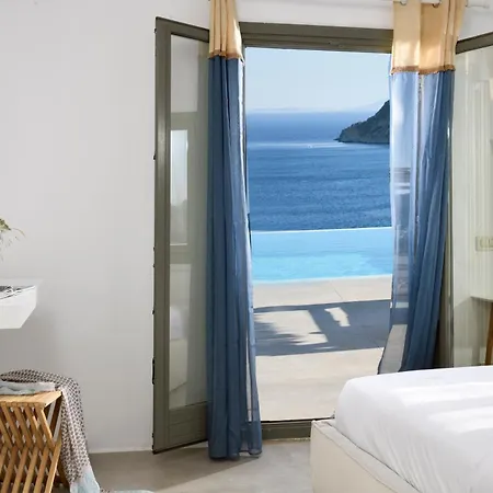 Walk With Pool And Hot Tub By Calypso Sunset Kalo Livadi