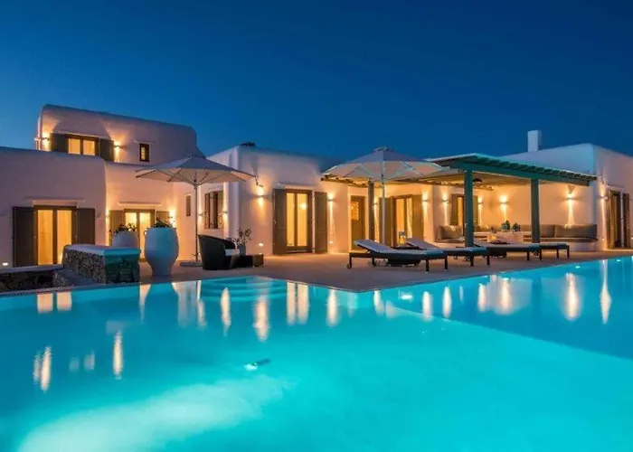 Walk Kalo Livadi With Pool And Hot Tub By Calypso Sunset Villa