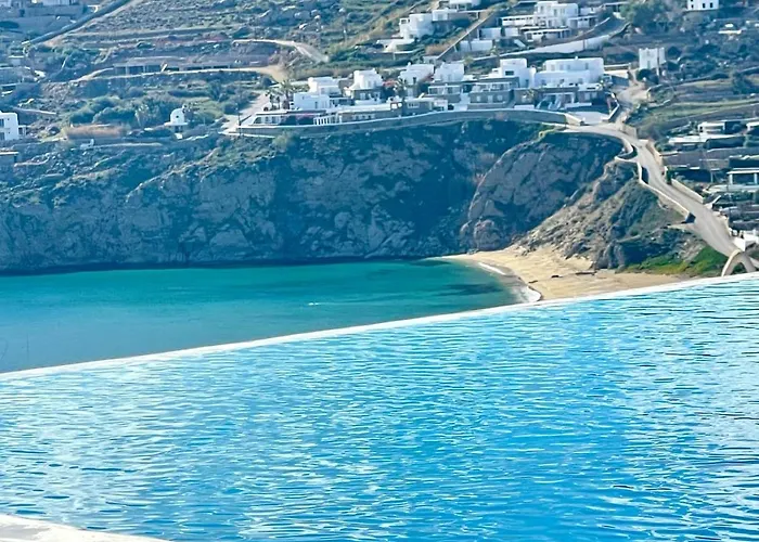 Walk Kalo Livadi With Pool And Hot Tub By Calypso Sunset * Playa Kalo Livadi