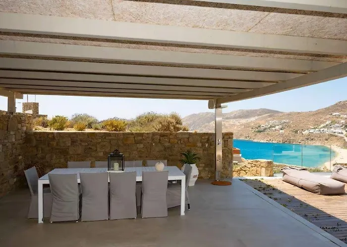 Walk Kalo Livadi With Pool And Hot Tub By Calypso Sunset וילה *